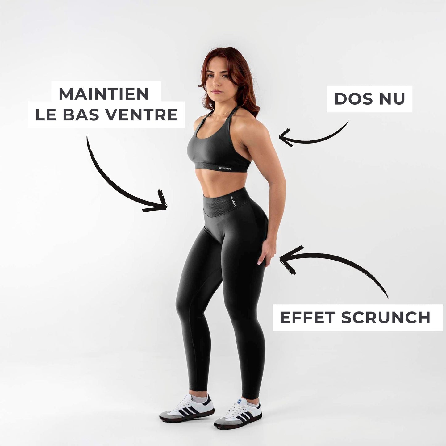 Tummy-flattening set - Black