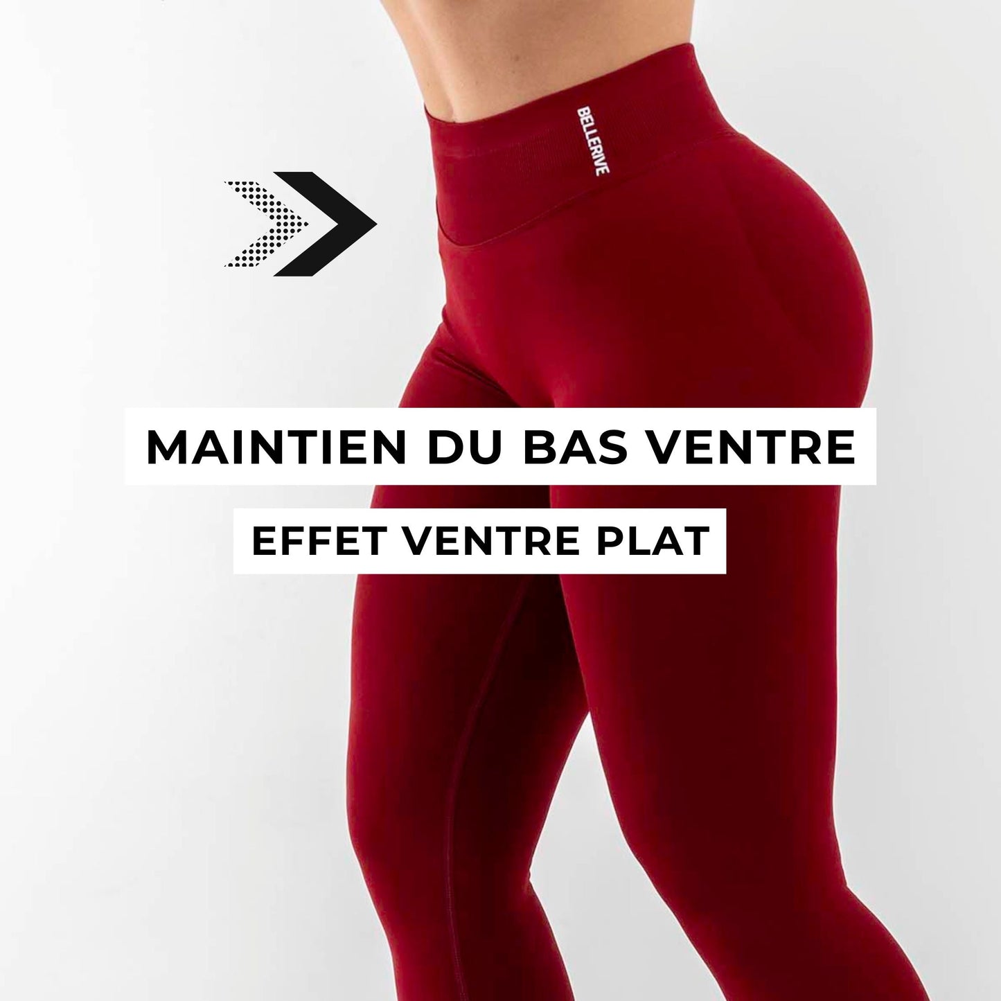 Tummy-flattening set - Red