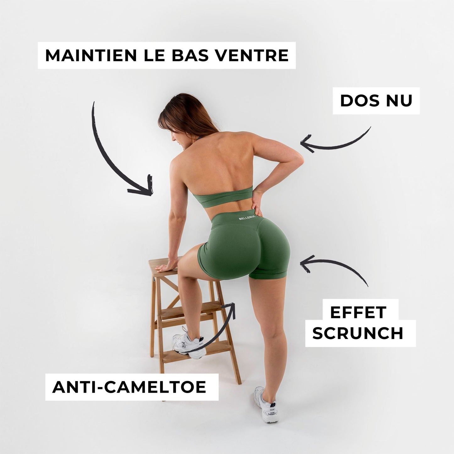 Tummy-flattening set - Green