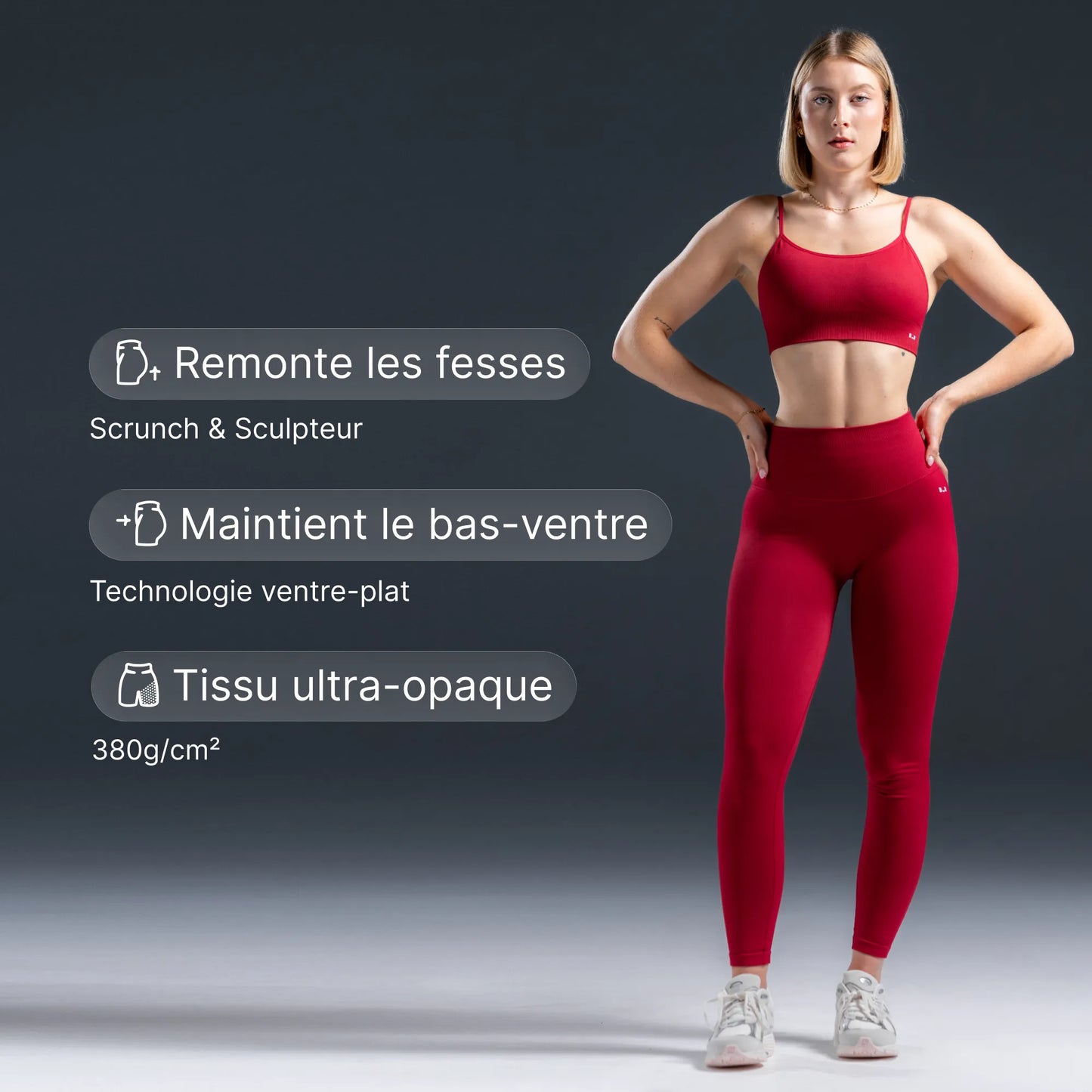 Legging Top - Cerise