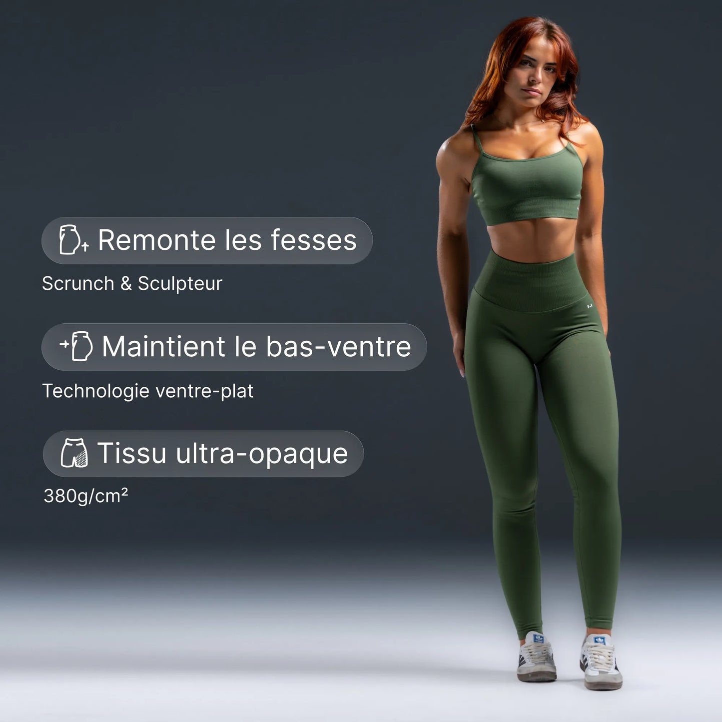 Legging Top - Matcha