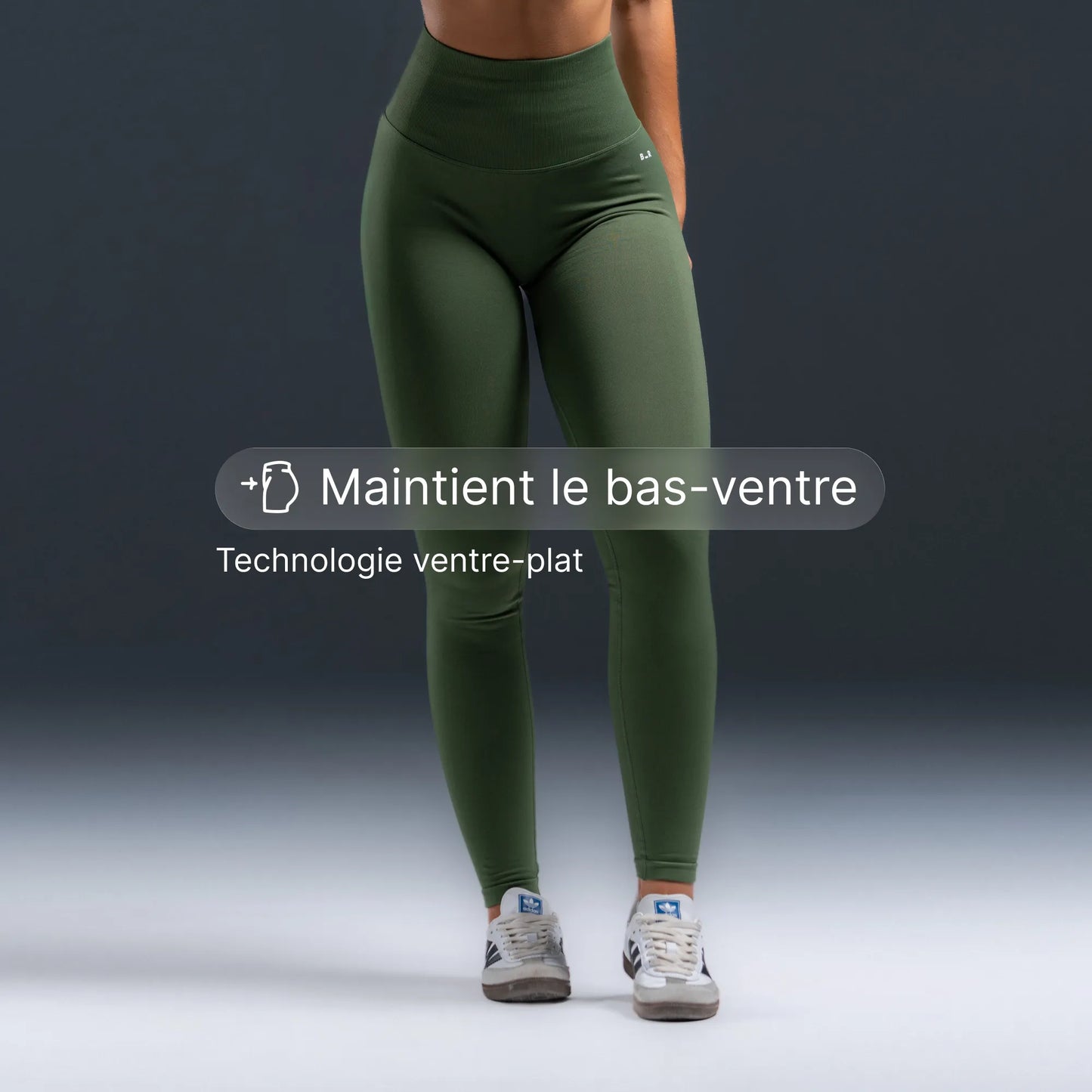 Scrunchless Legging - Matcha