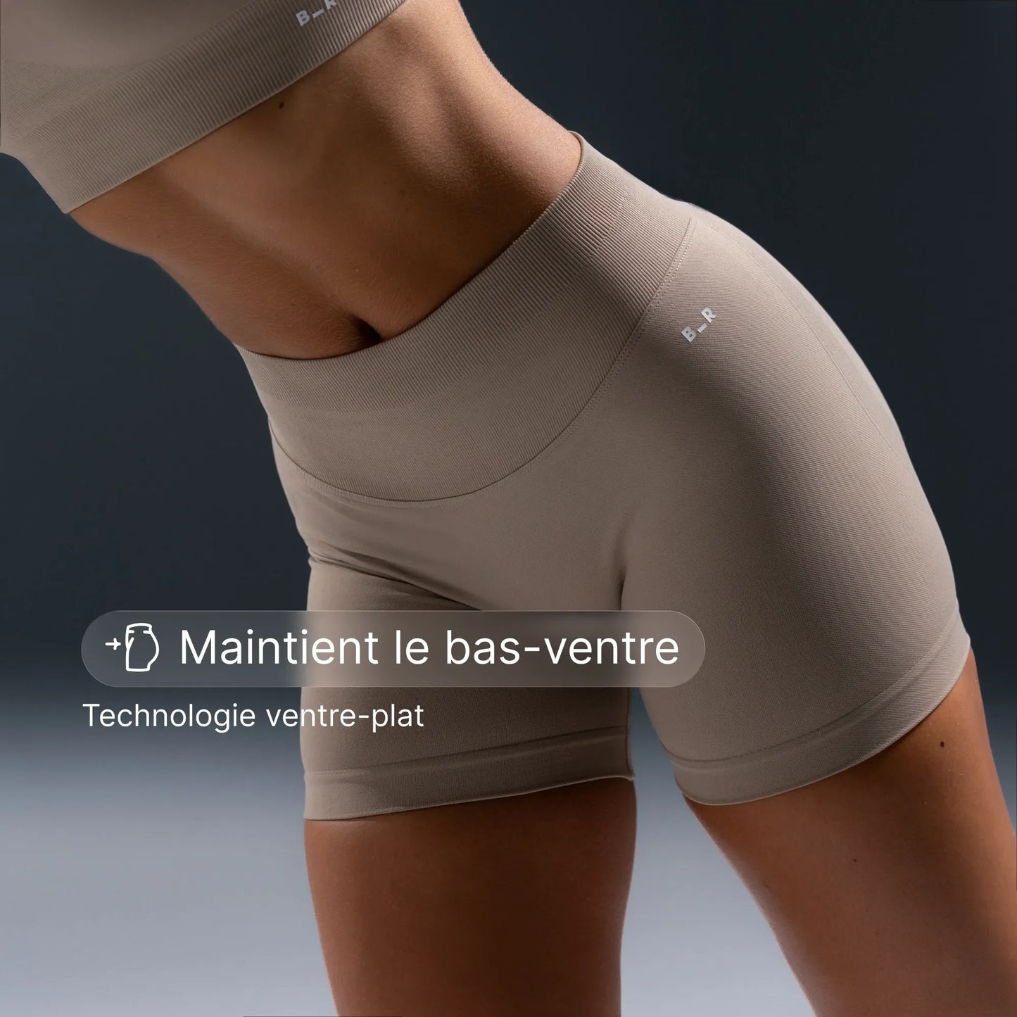 Belly-flat set v2 - Latte