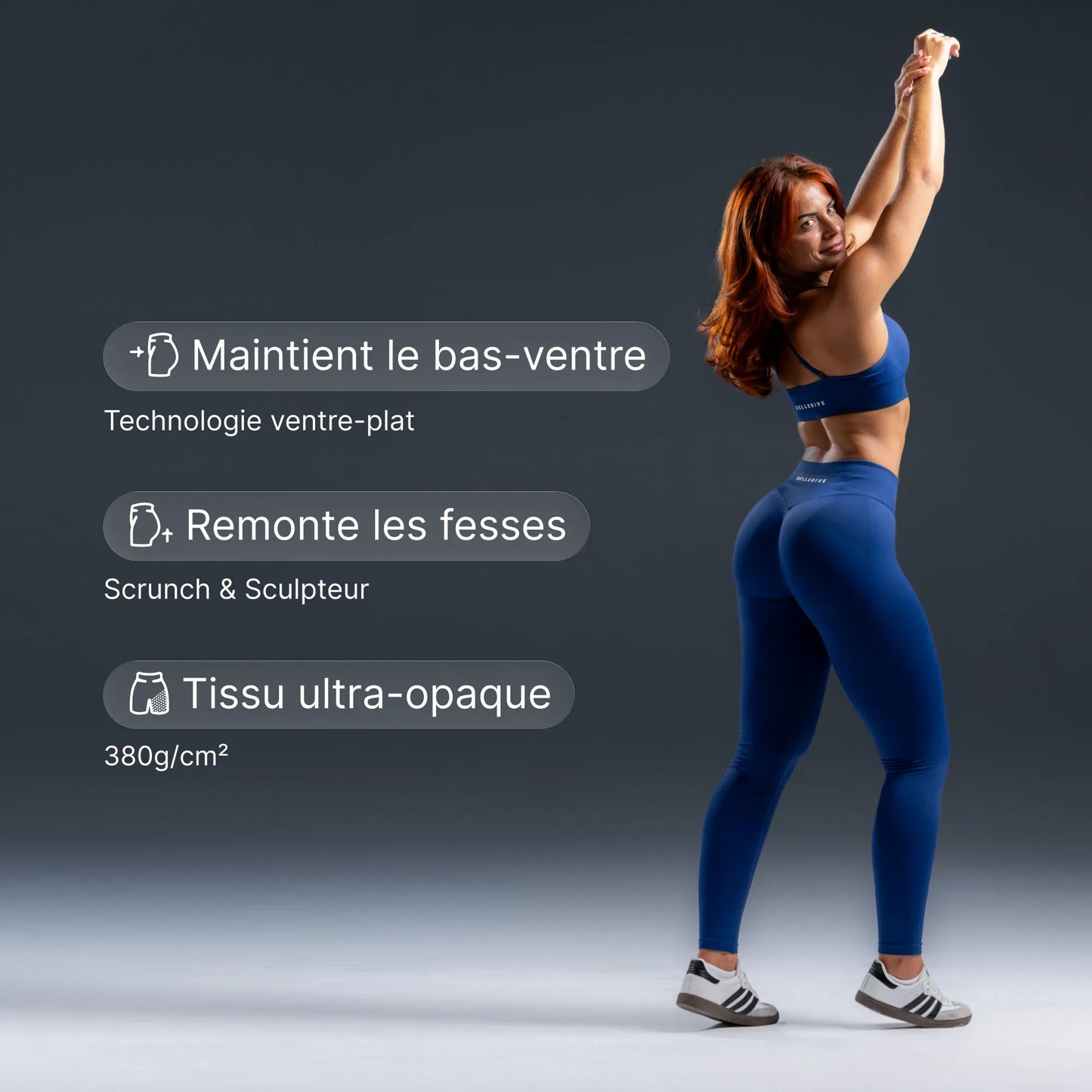 Legging v2 - Blueberry
