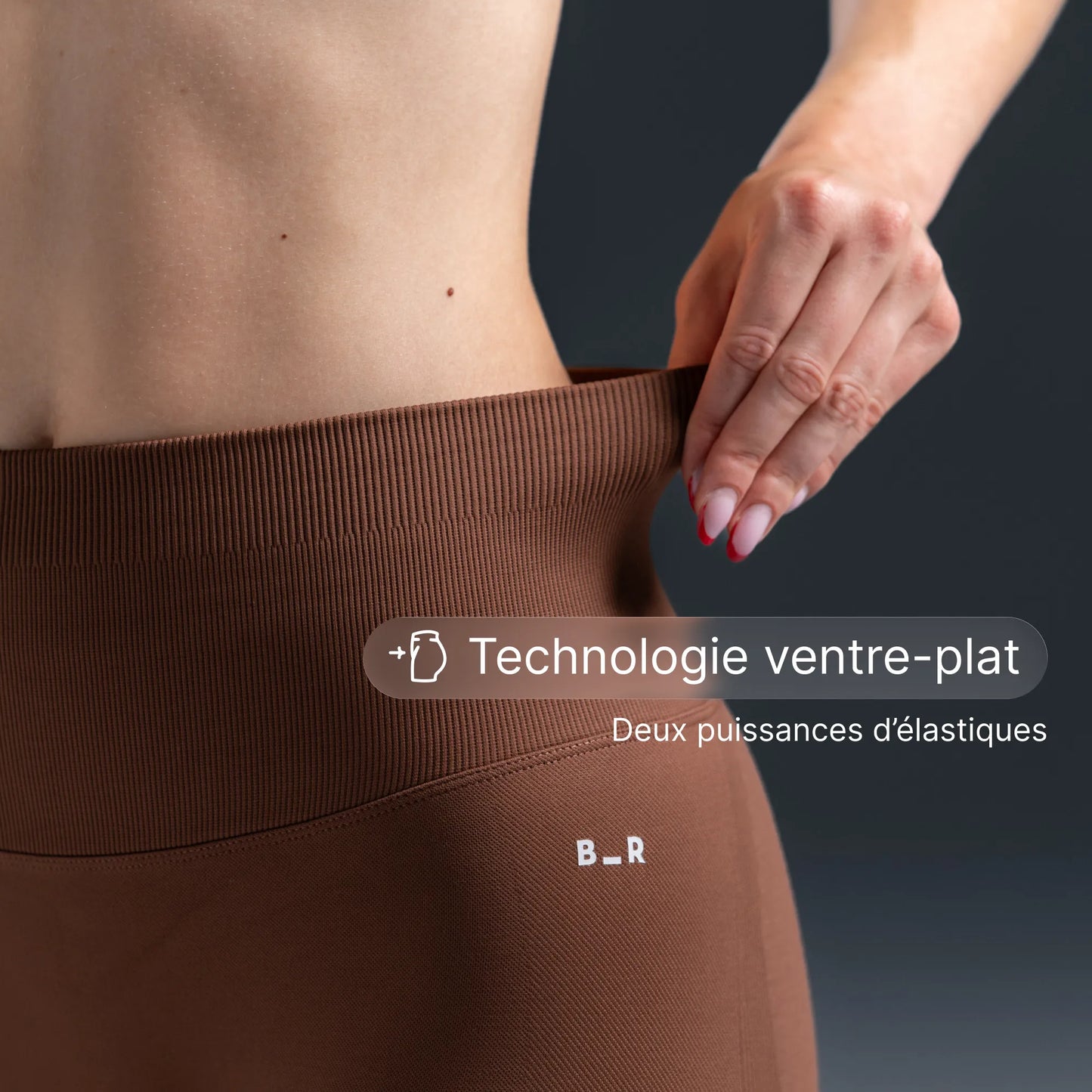 Scrunchless Legging - Cocoa