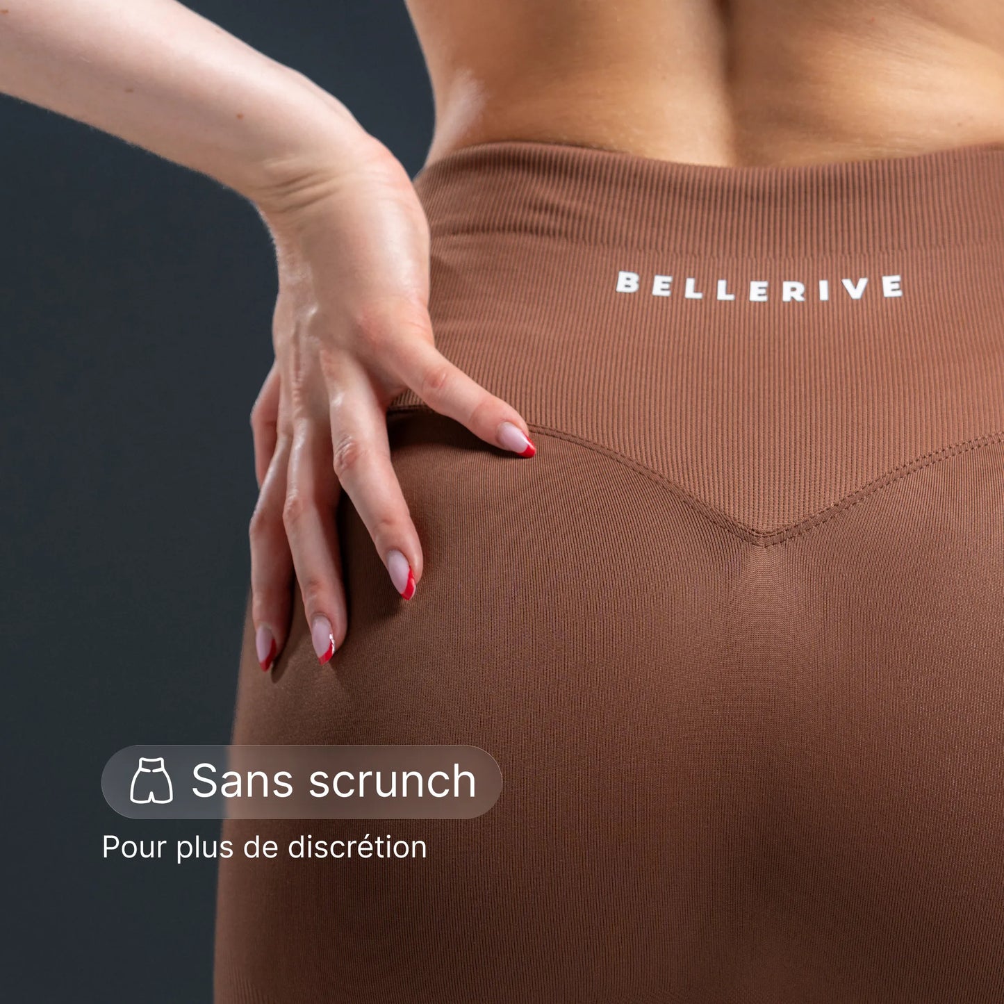Scrunchless Legging - Cocoa