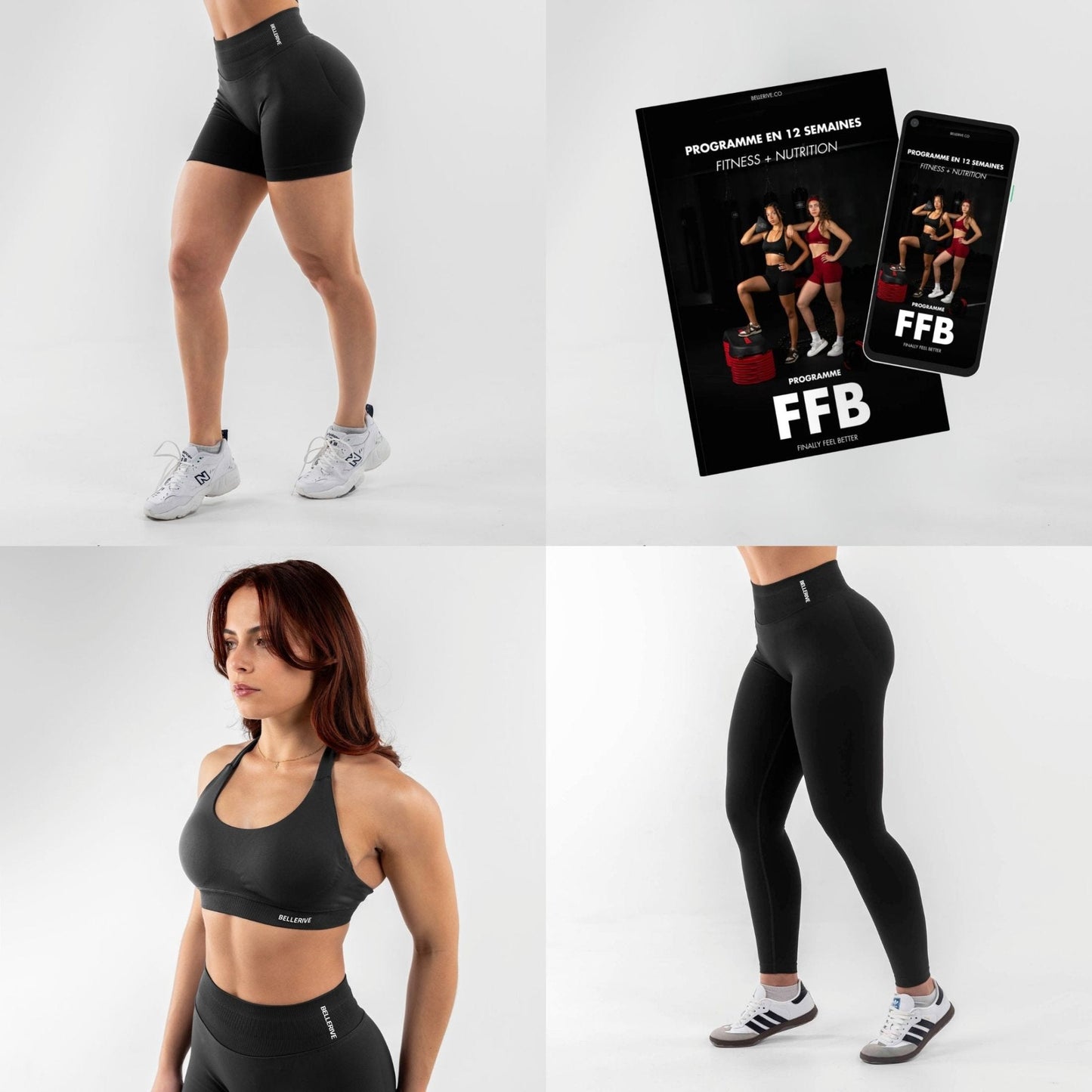 Tummy-flattening set - Black