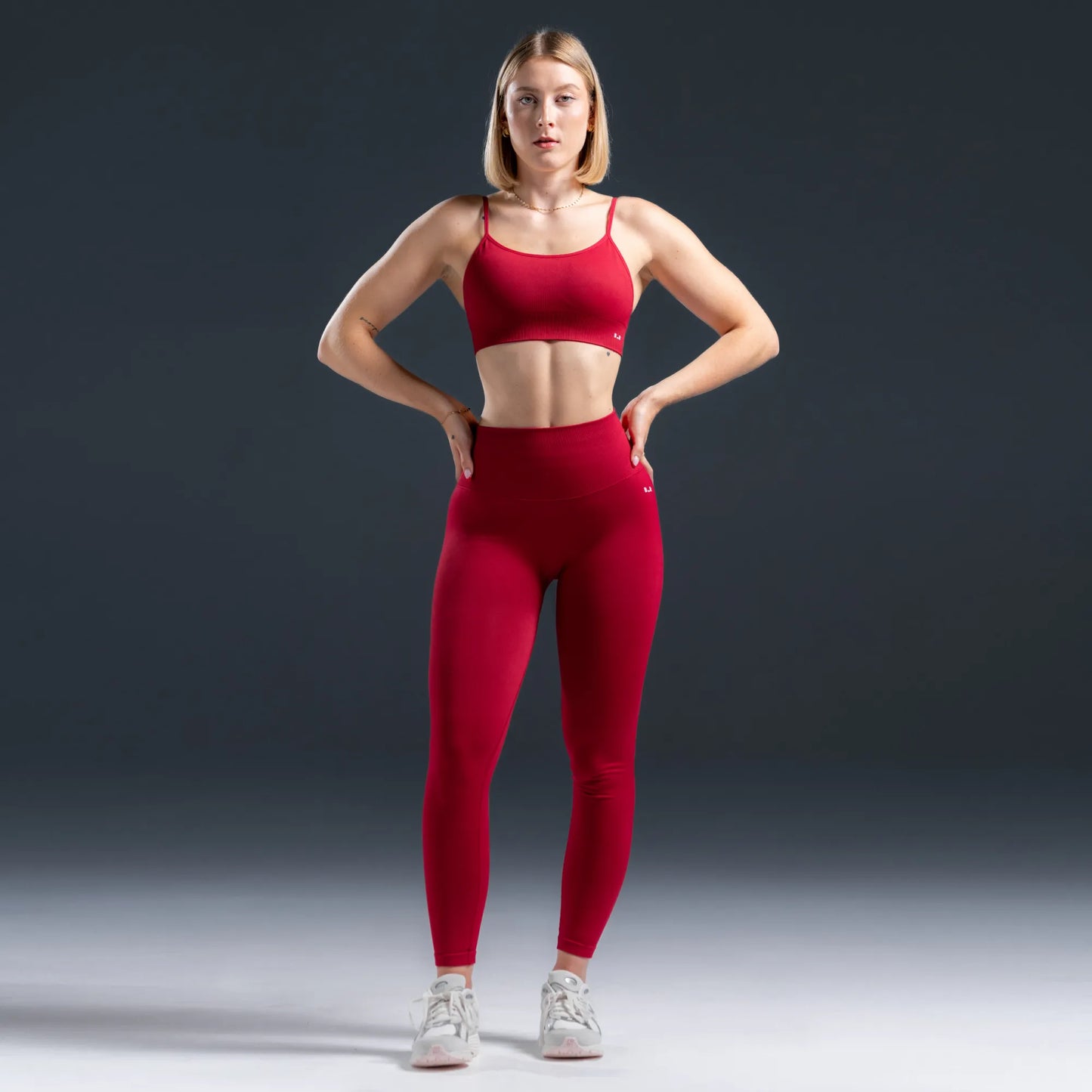 Scrunchless Legging - Cherry