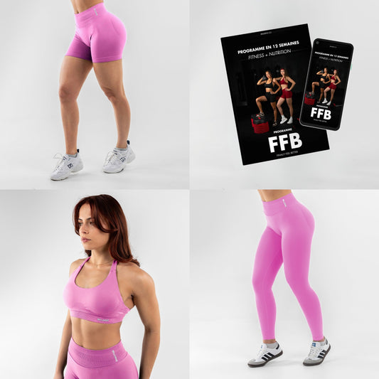 Tummy-flattening set - Pink