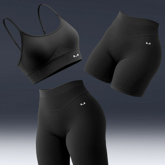Belly-Flat Set v2 - Charcoal
