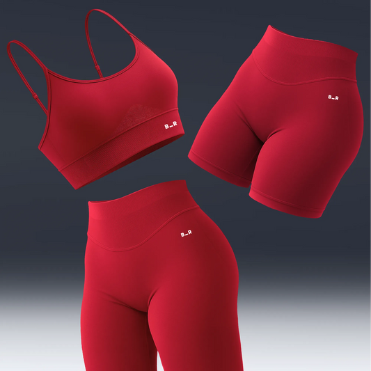 Belly-flat set v2 - Cerise