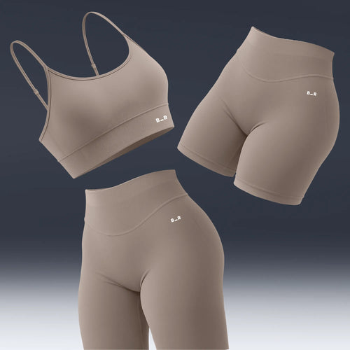 Belly-flat set v2 - Latte