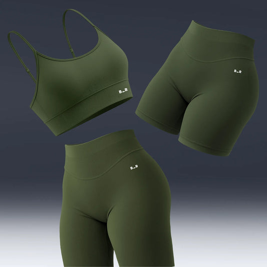 Belly-flat set v2 - Matcha