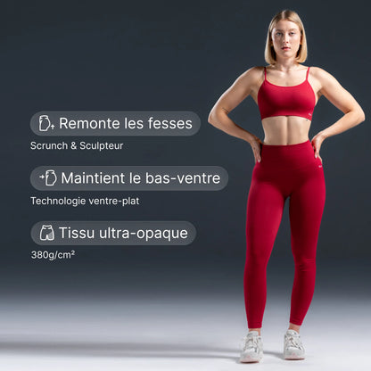 Legging Top - Cerise