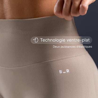 Scrunchless Legging - Latte