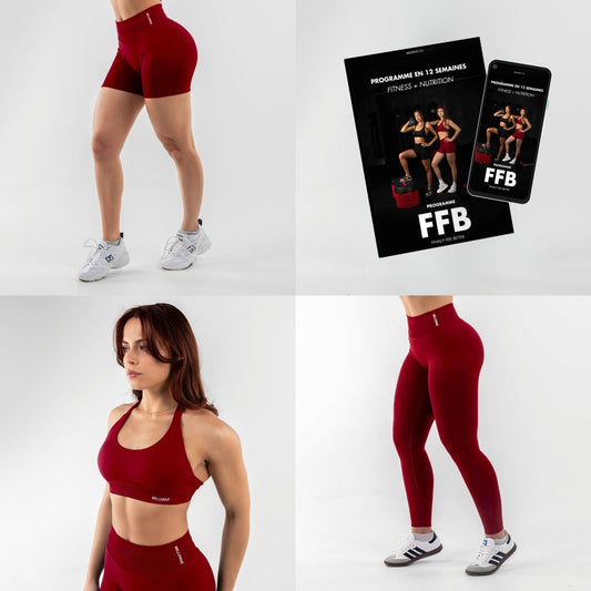 Tummy-flattening set - Red