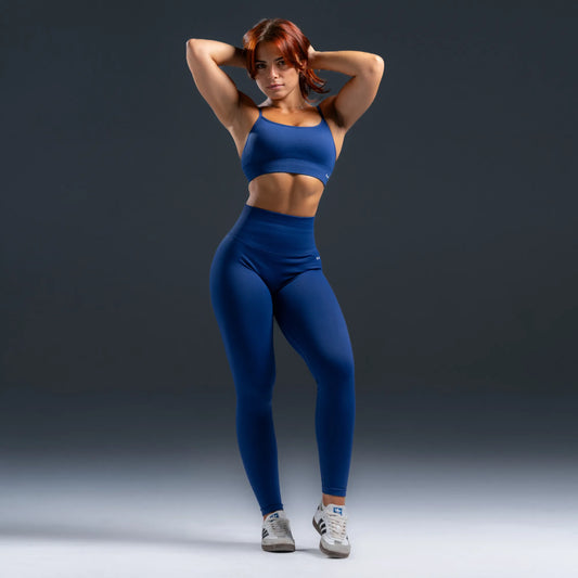 Scrunchless Legging - Blueberry