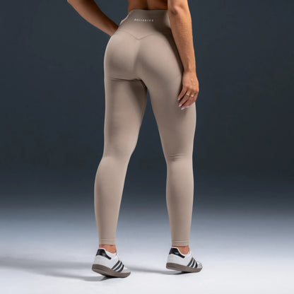 Scrunchless Legging - Latte