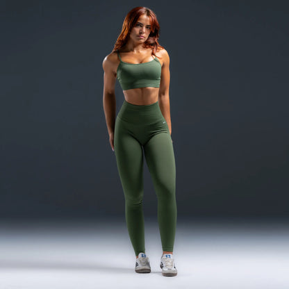 Scrunchless Legging - Matcha