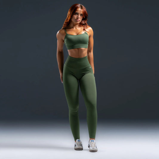 Scrunchless Legging - Matcha