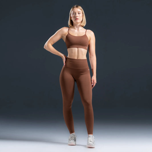 Scrunchless Legging - Cocoa